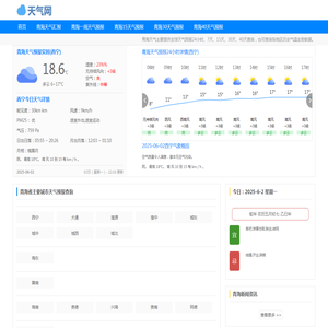 青海天气趋势